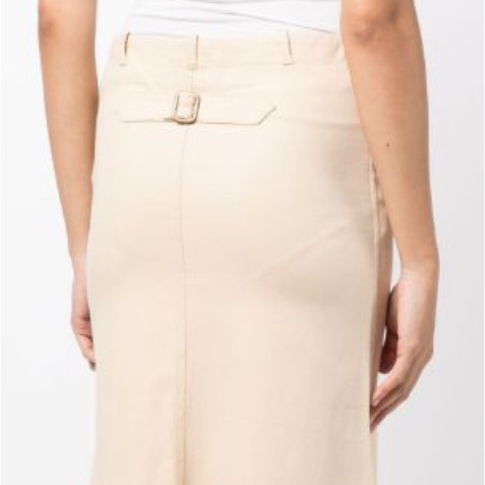 Ralph Lauren Ivory Pencil Trumpet Midi Skirt size 8 - Picture 12 of 13